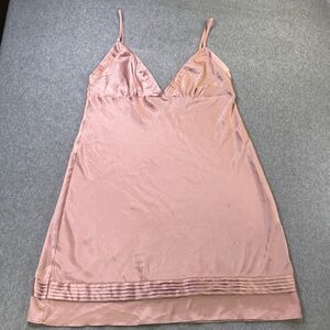 Victoria’s‎ Secret Satin Slip Dress Pink Nightgown Chemise Women’s M